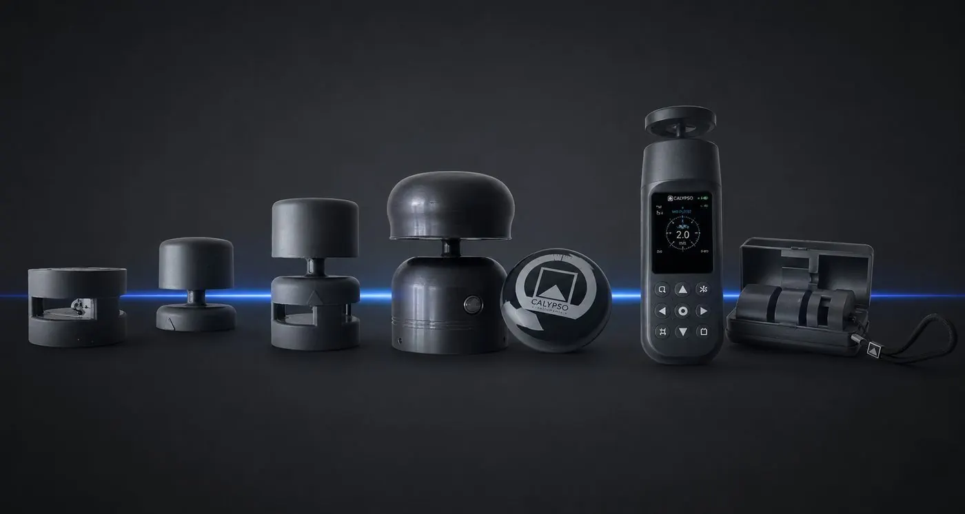 The Gunship Grey generation lineup on dark slate