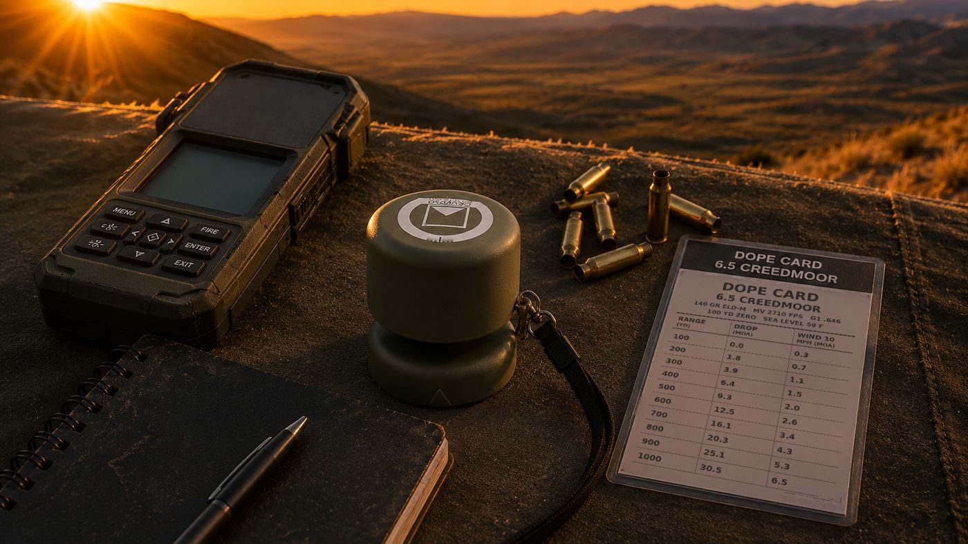 Ultrasonic Portable Mini AB on a shooting mat