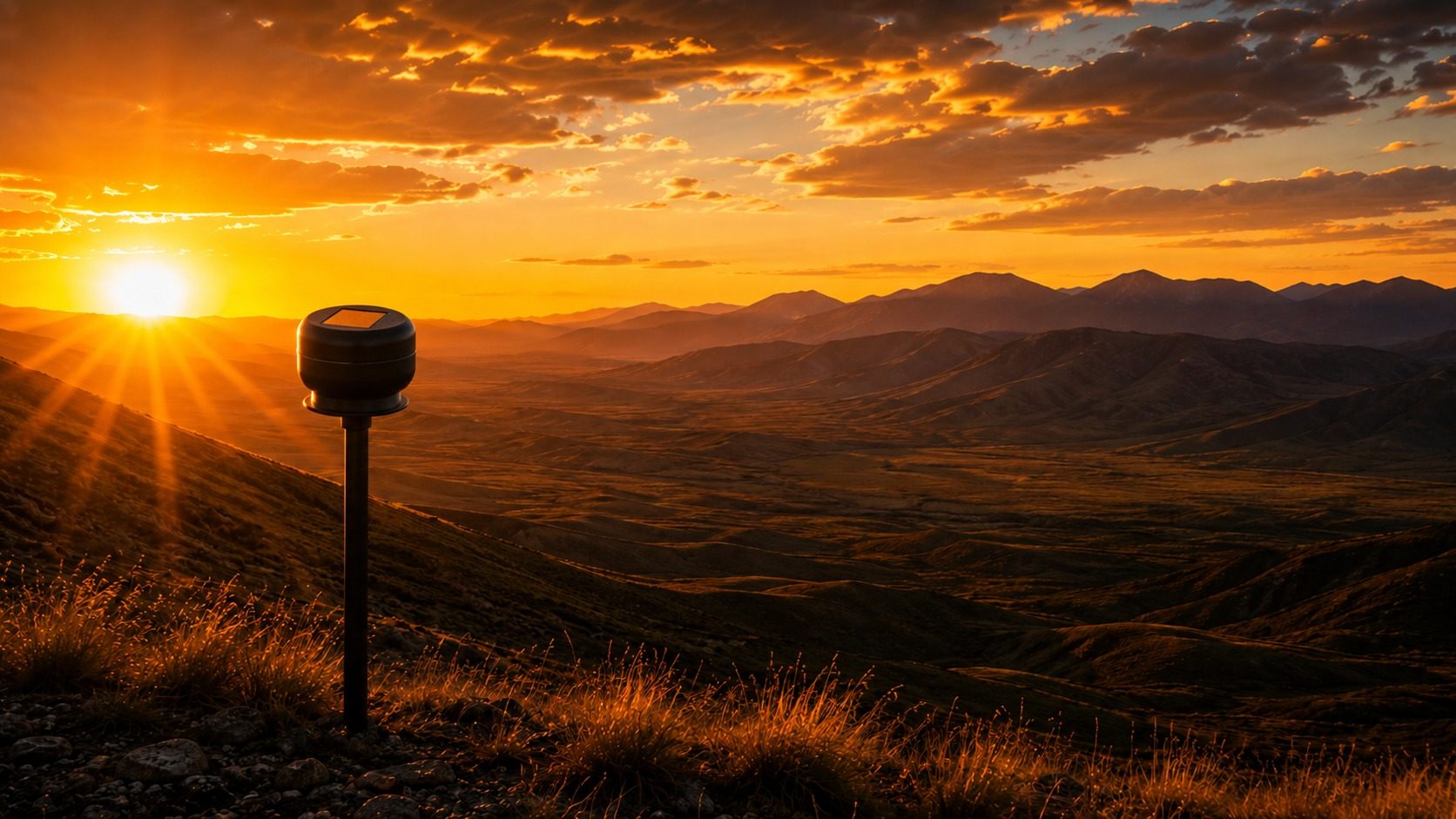 Calypso ultrasonic wind meter in the field